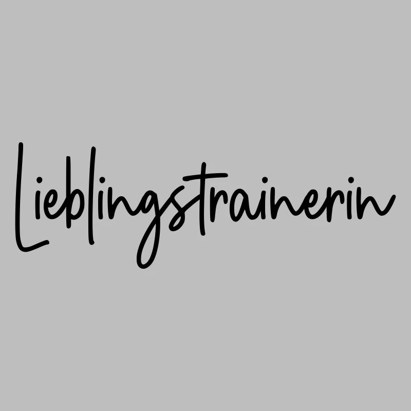 Lieblingstrainerin