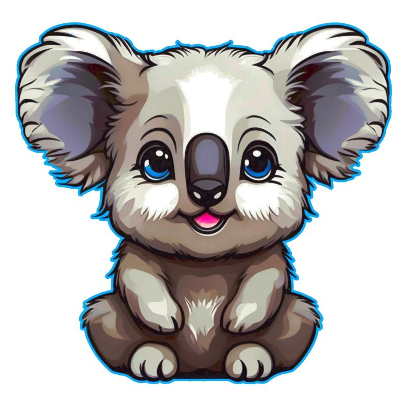 Cute Australian Cuddly Koala Bear