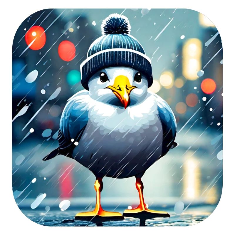 Regen Möwe