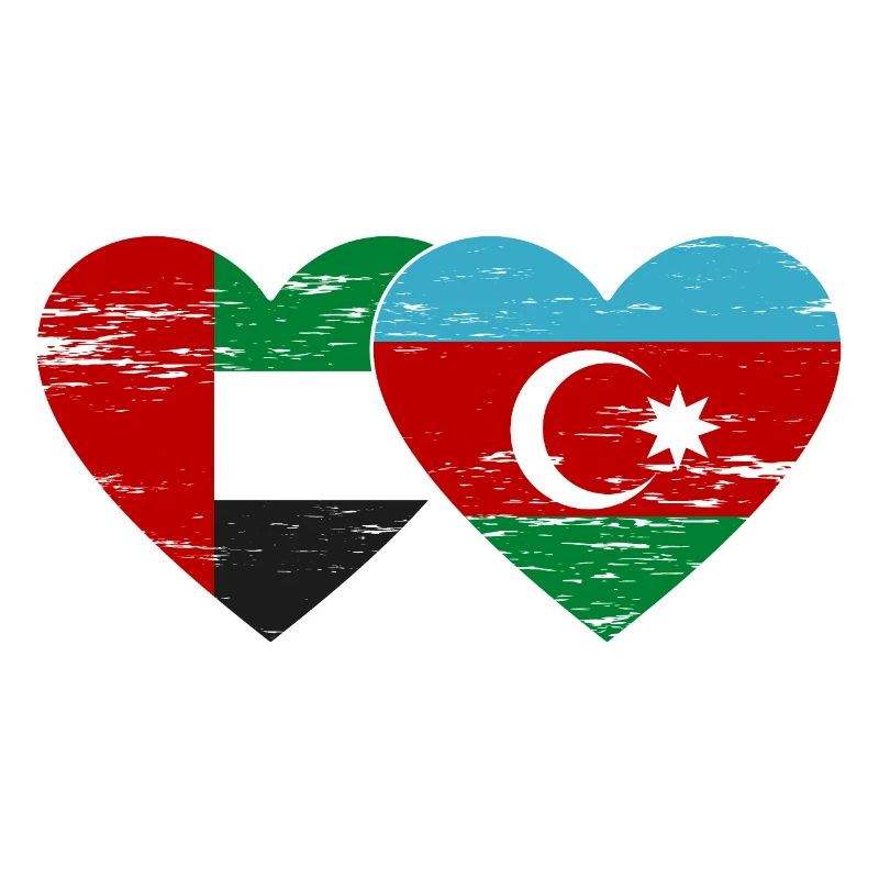 Émirats arabes unis Drapeau de l’Azerbaïdjan