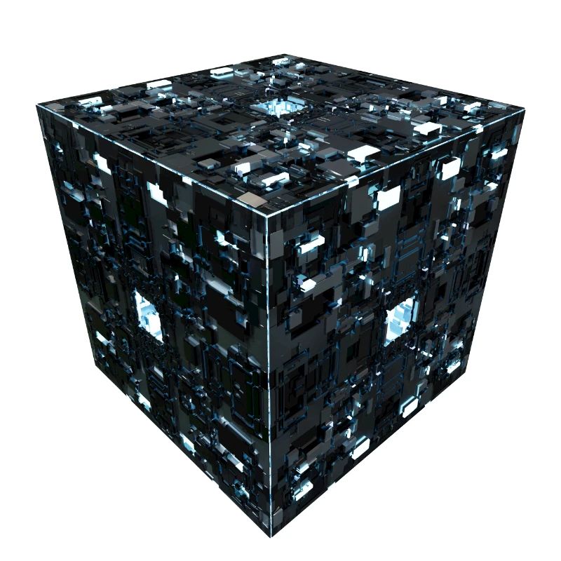 Cube sci-fiction