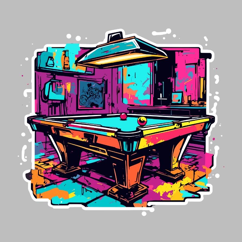 Billard / Boule de billard / 8 boules / billard / Kö