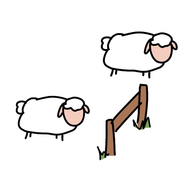 Schafe schlafen