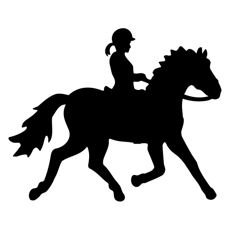 Trabendes Pony - Mädchen