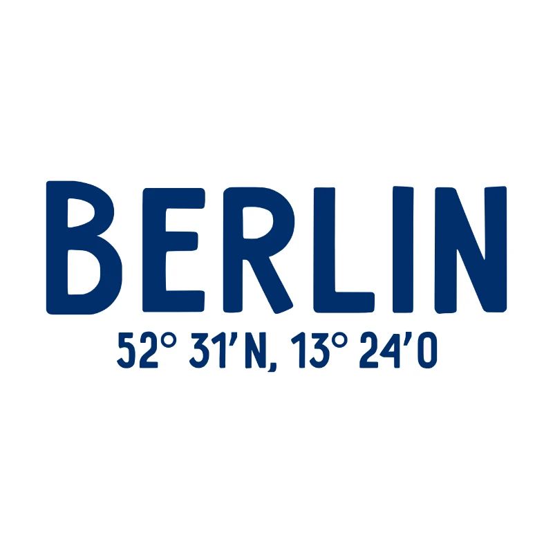 Berlin Coordinates - Berlin Bear