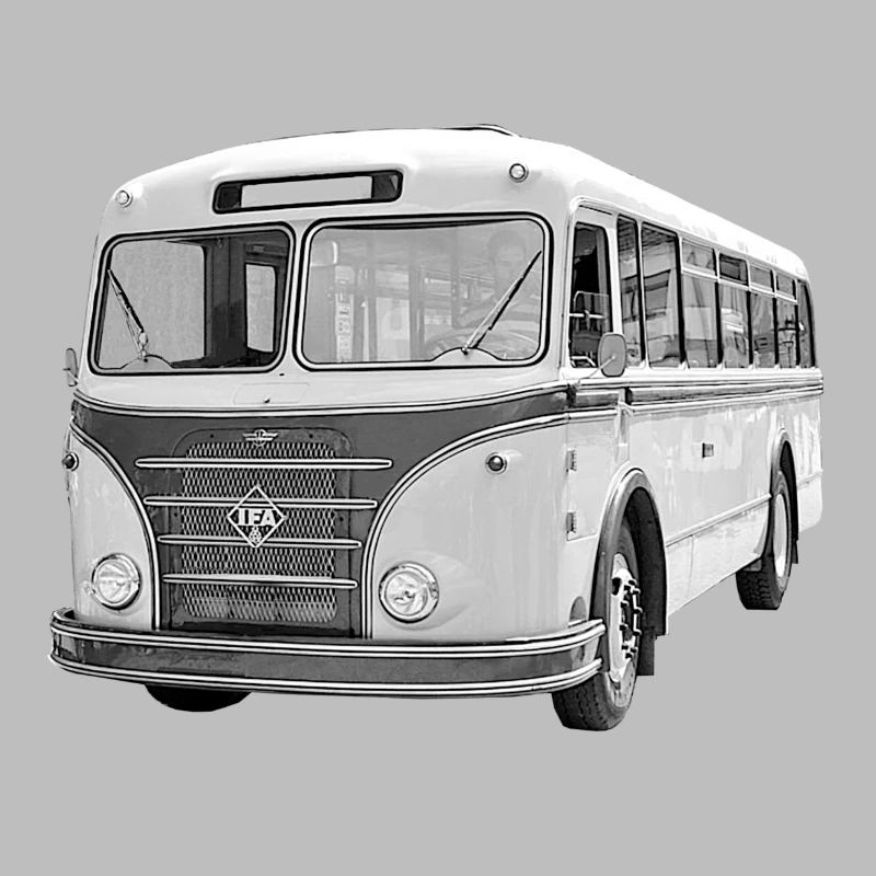 Bus IFA H6B Werdau DDR Oldtimer Ostalgie