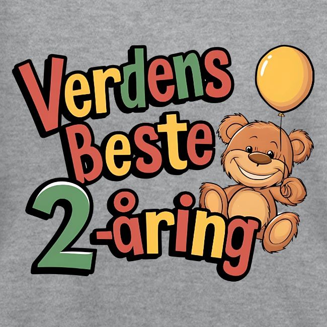 Verdens beste 2-åring - Gave til 2-åring