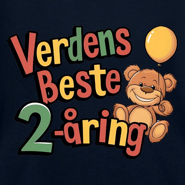 Verdens beste 2-åring - Gave til 2-åring