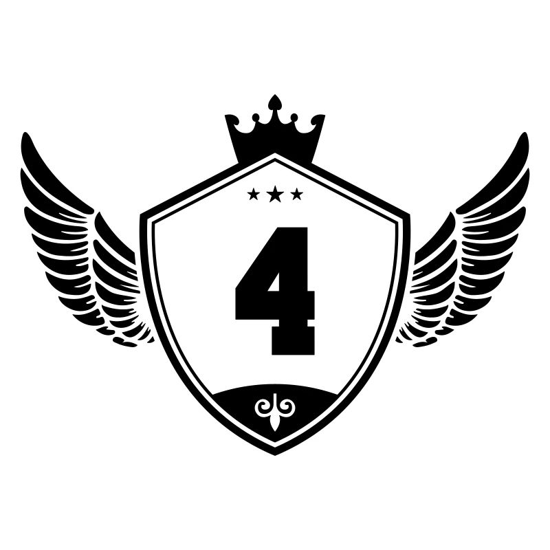 4 wappen krone