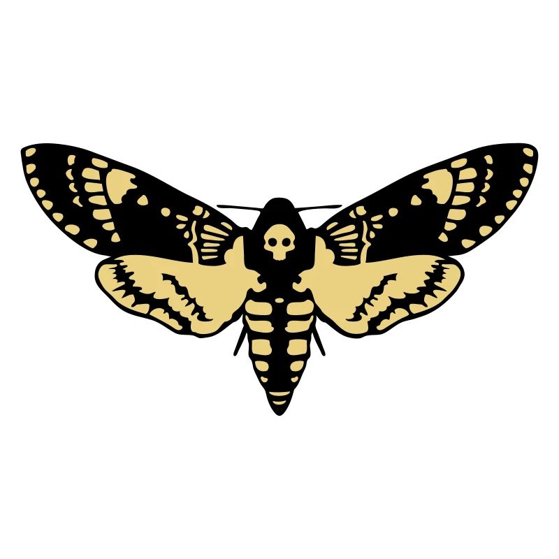 Sphinx Schädel butterfly skull