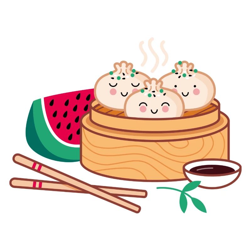 Dim Sum with Watermelon