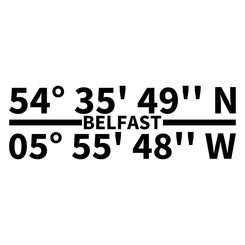 Belfast coordinates