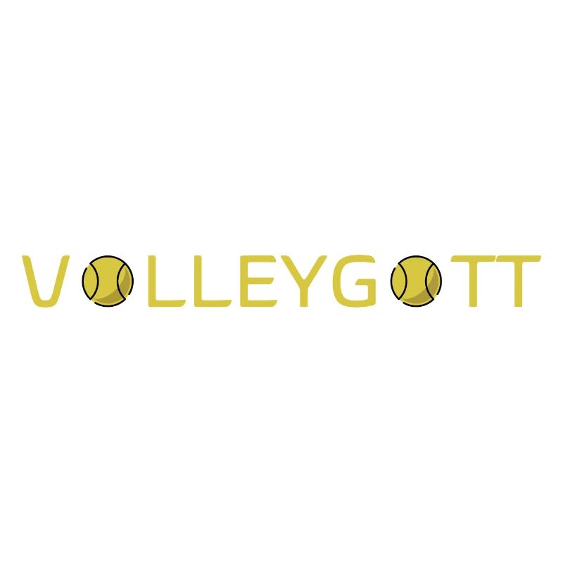 Volleygott Ball gelb