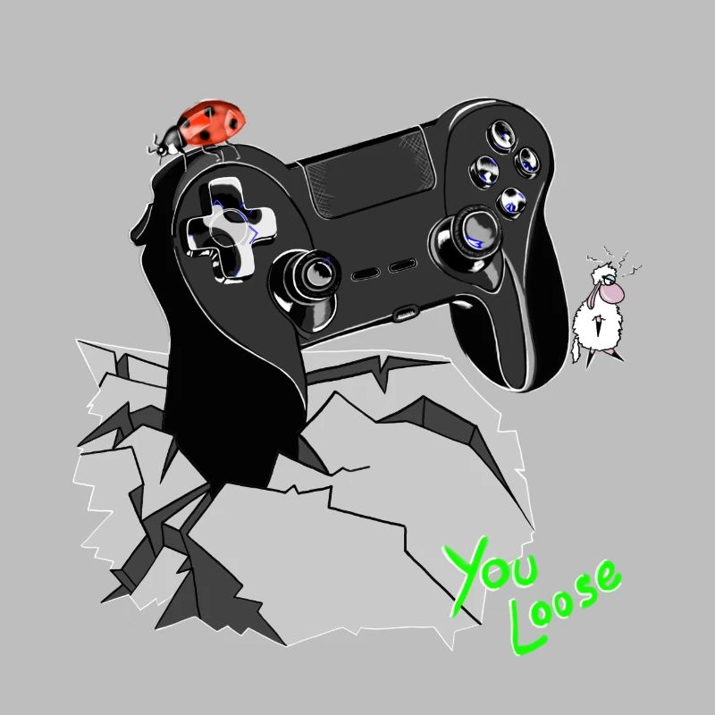 Controller Gamepad Wolly Sheepling