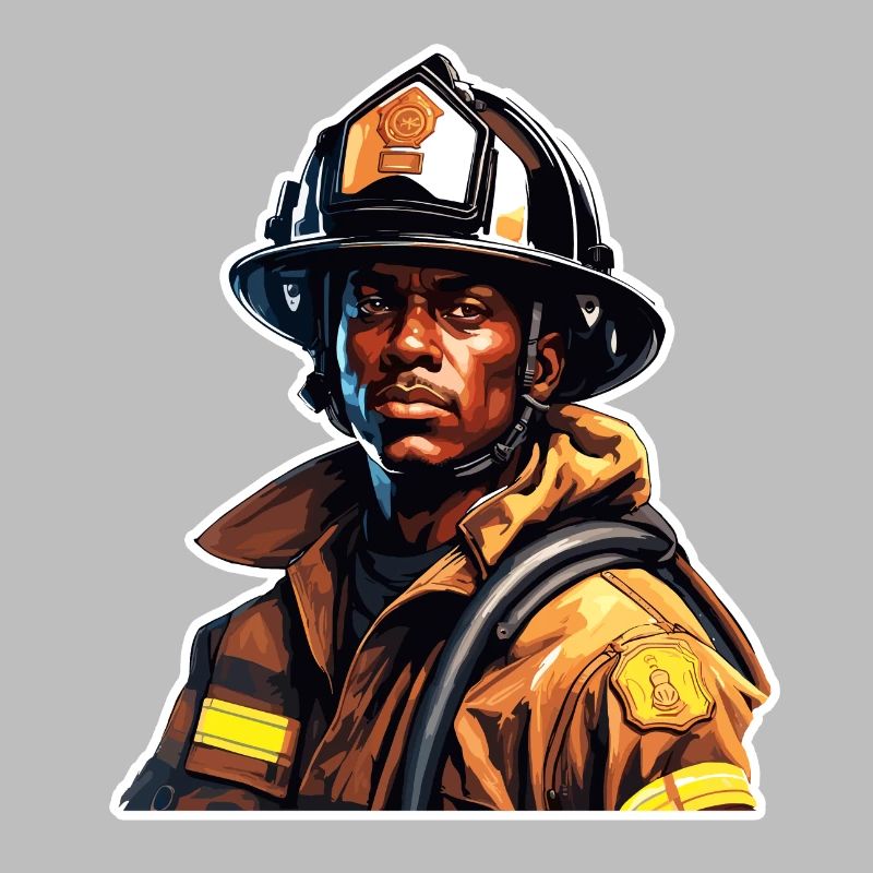 Firefighter / Fire / Fire / Extinguish / Hero
