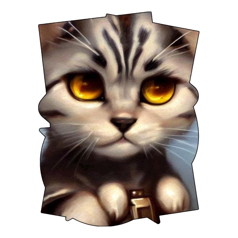 Visage de chat