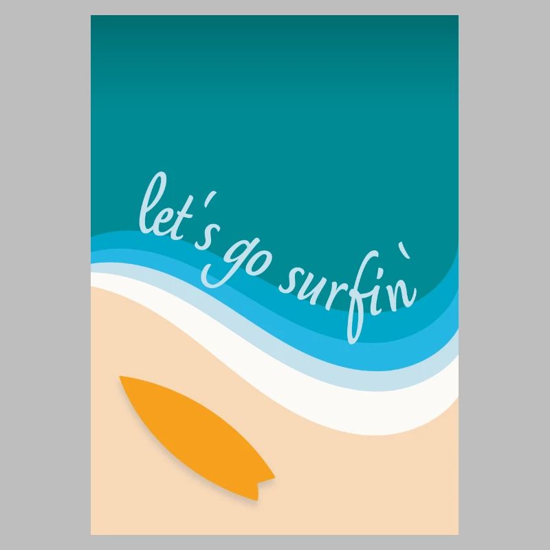 Let's go surfin' surfing (angular design)