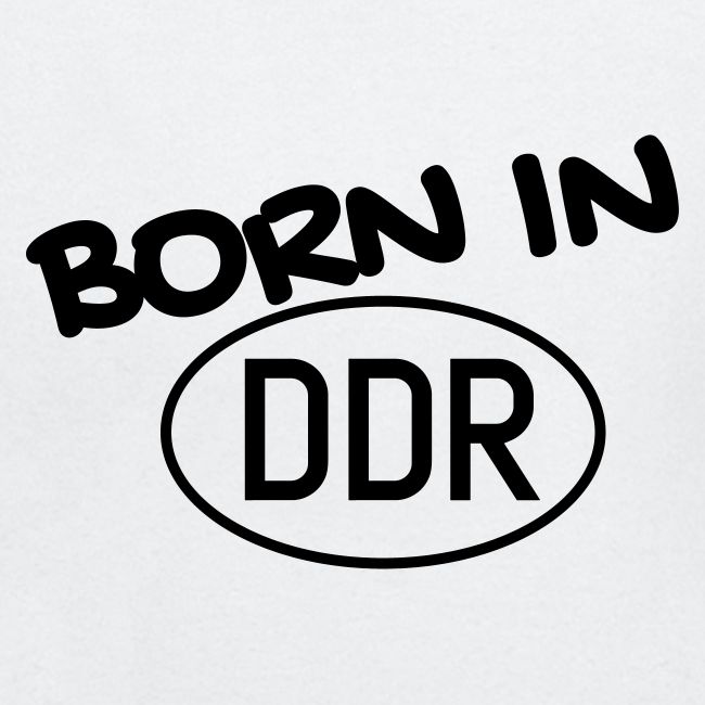Born in DDR schwarz