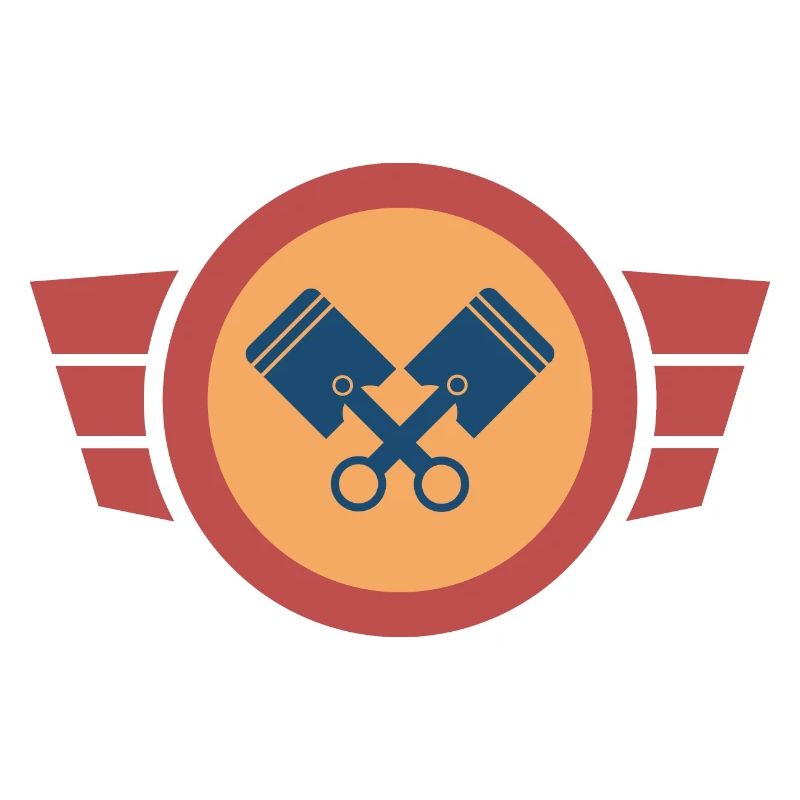 Zweitakt Liebe - Simson Retro Logo Design
