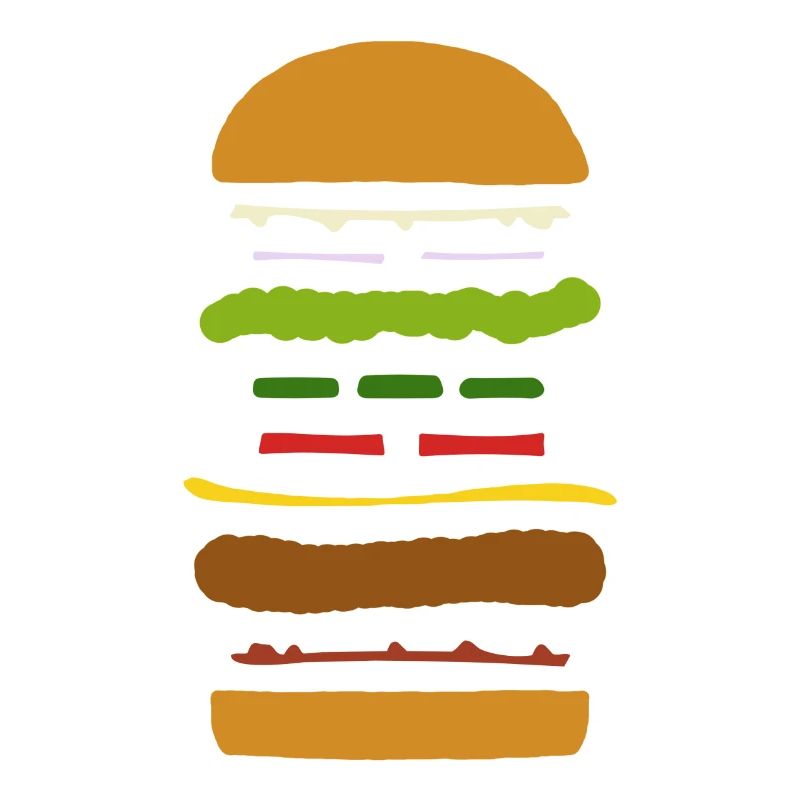Burger éclaté