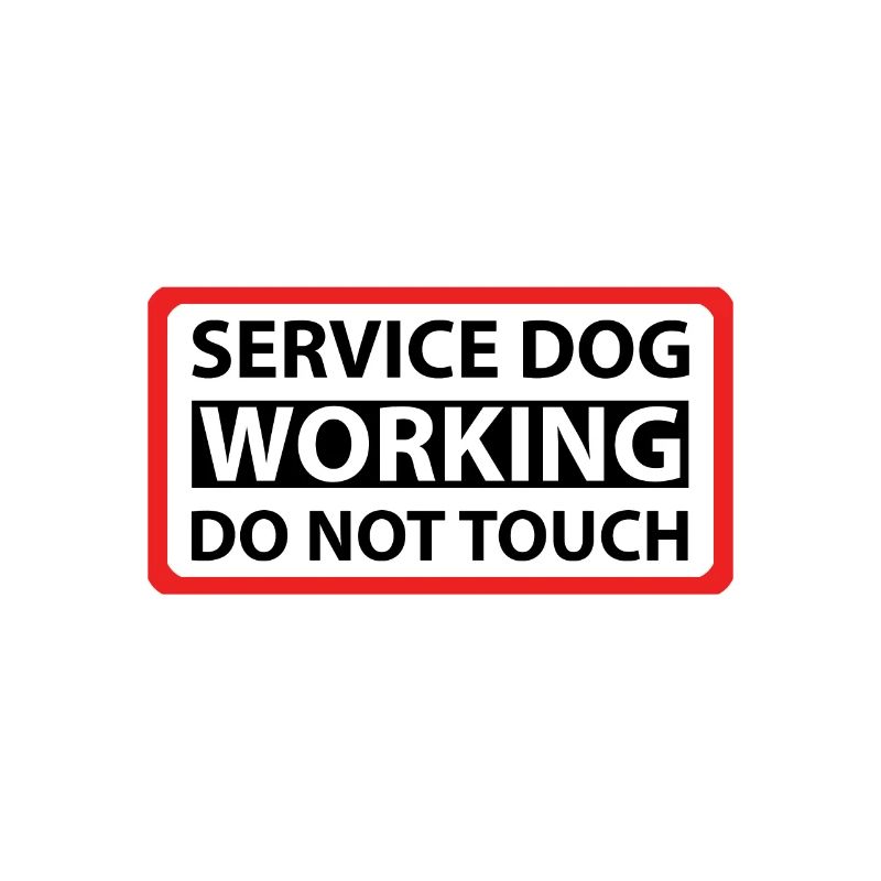 Service Dog Working Please Do Not Touch
