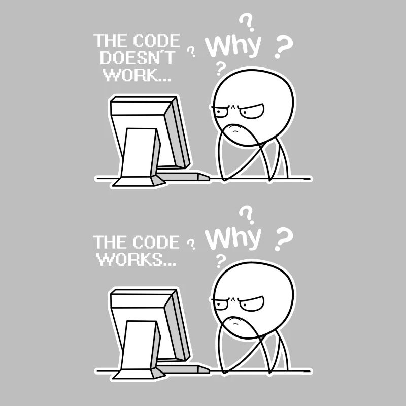 Der Code funktioniert nicht Coding Coder Geschenk