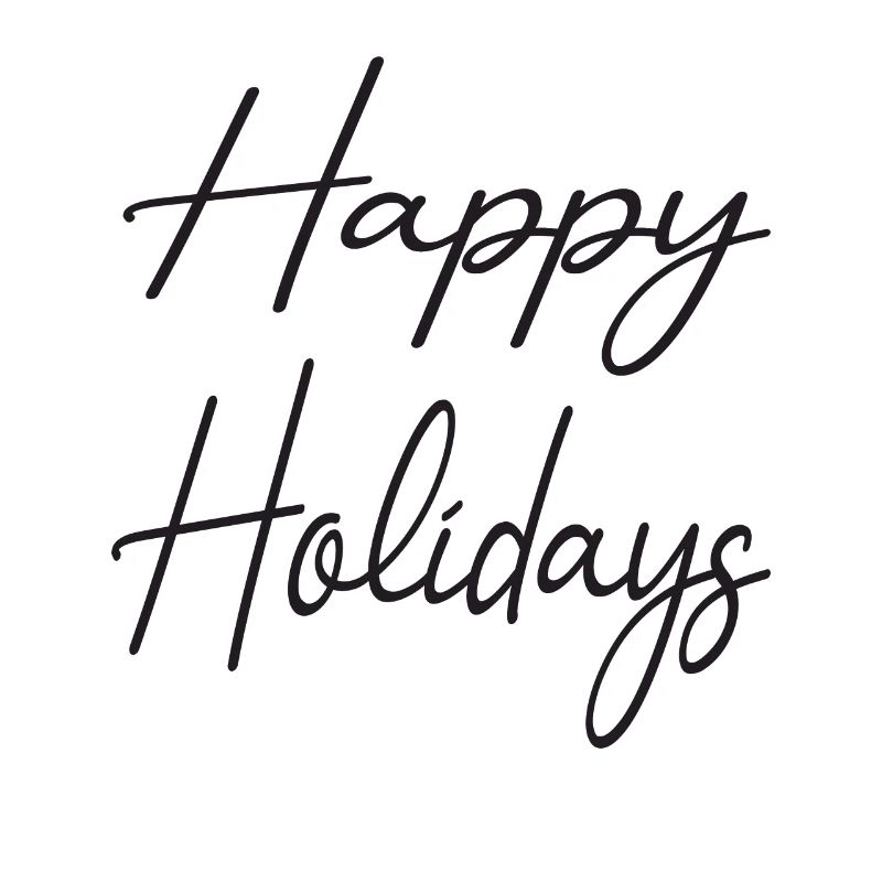 Happy Holidays Vacances Période de voyage Période de vacances