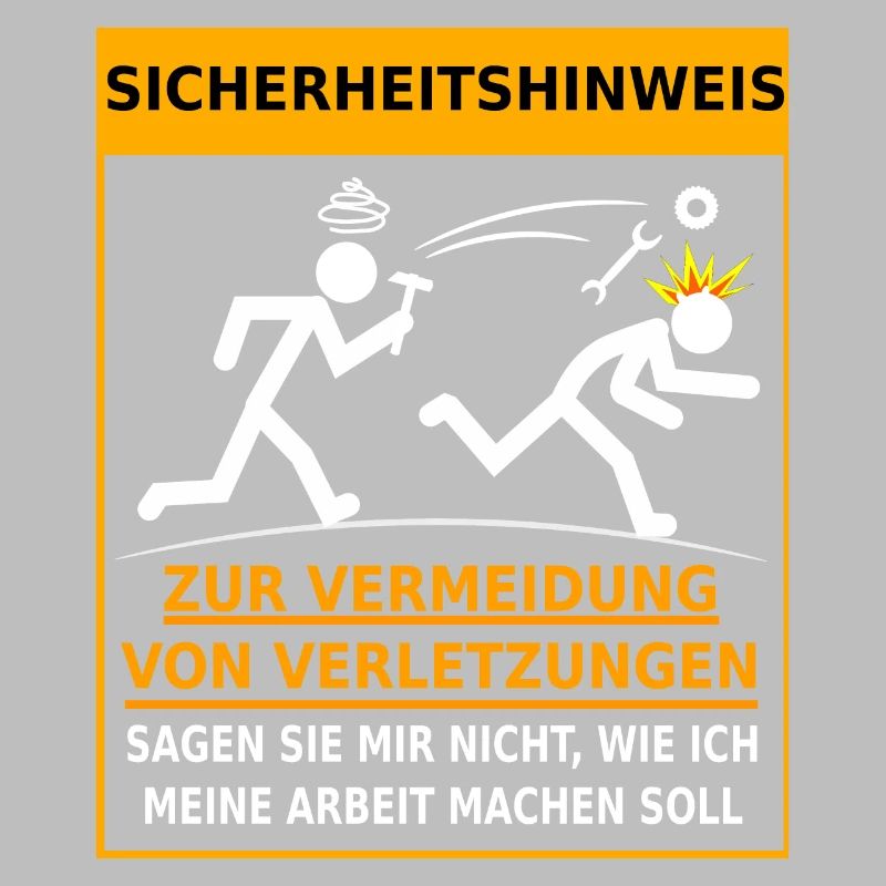 Sicherheitshinweis Arbeitsunfall Betriebsunfall