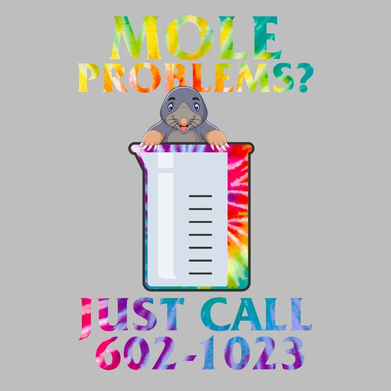 Mole Day Beaker Cute Mole Rat Problems Just Call