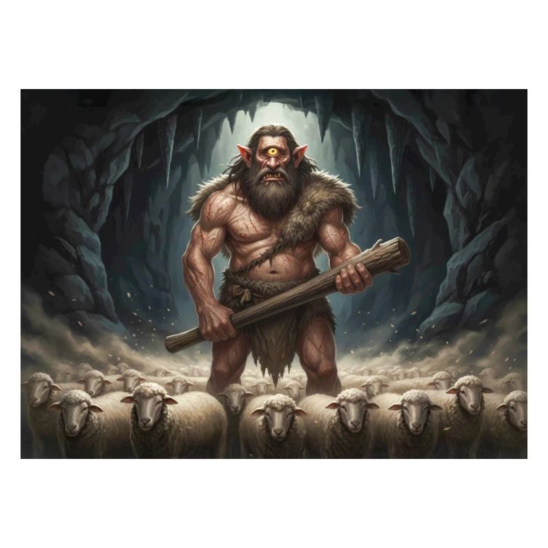 Odysseus Escape from the Cyclops’ Cave