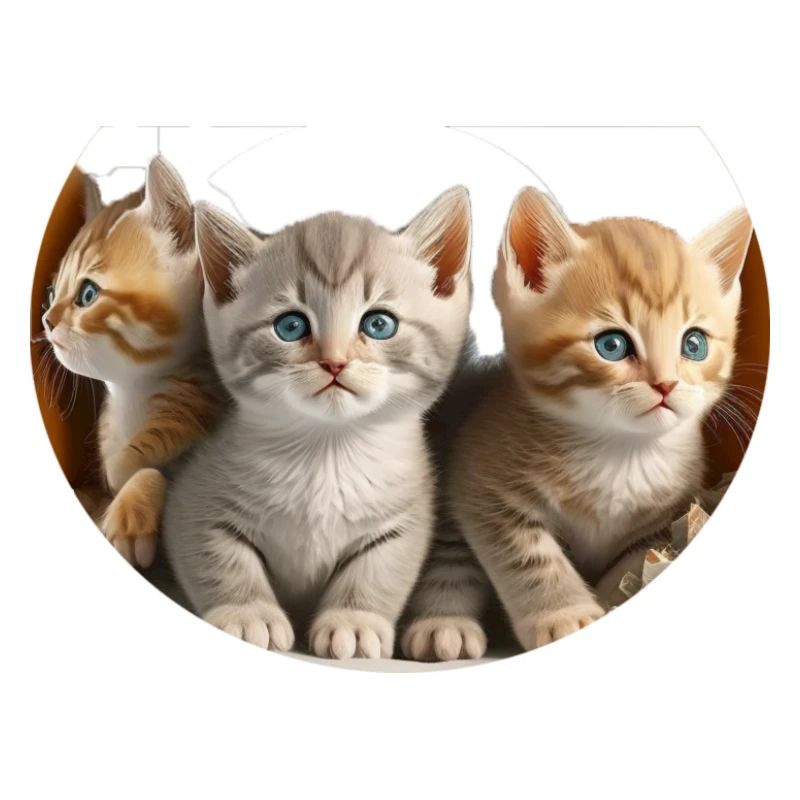3 CHATONS ENSEMBLE - COMME C'EST MIGNON
