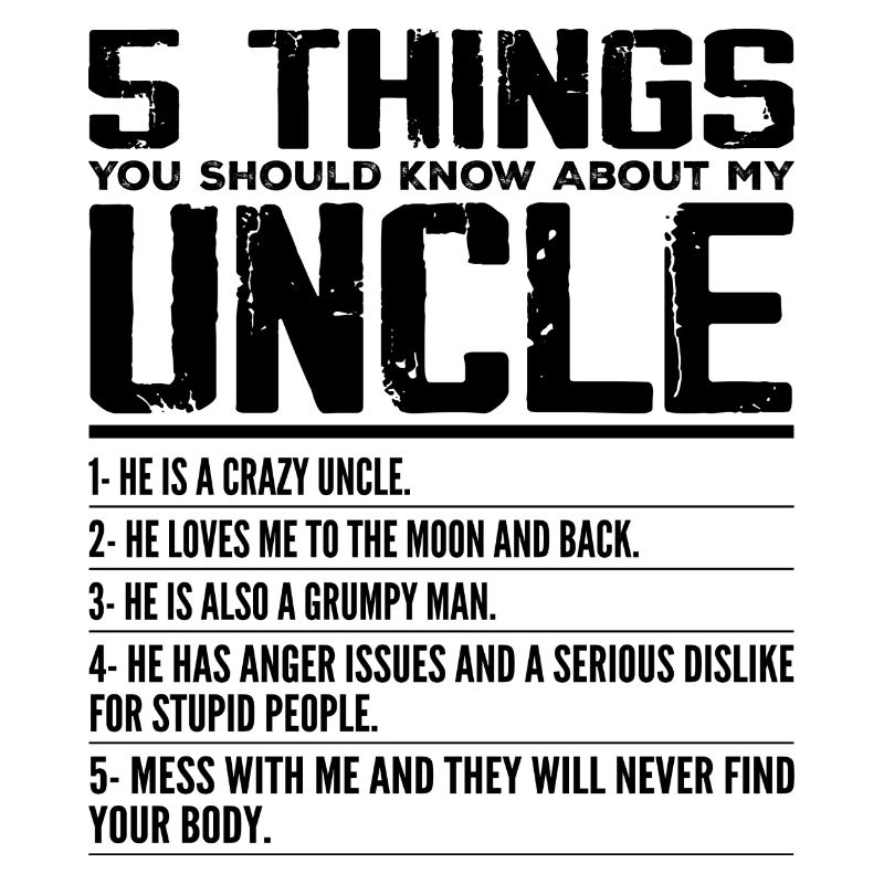 5 Things You Should Know About My Uncle Fun Uncle