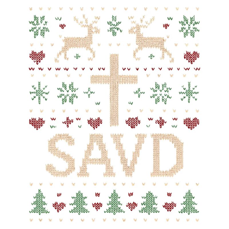 Weihnachtspullover gerettet Christlicher Glaube Je