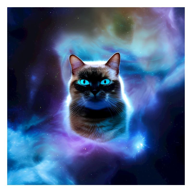 Chat dans l’espace