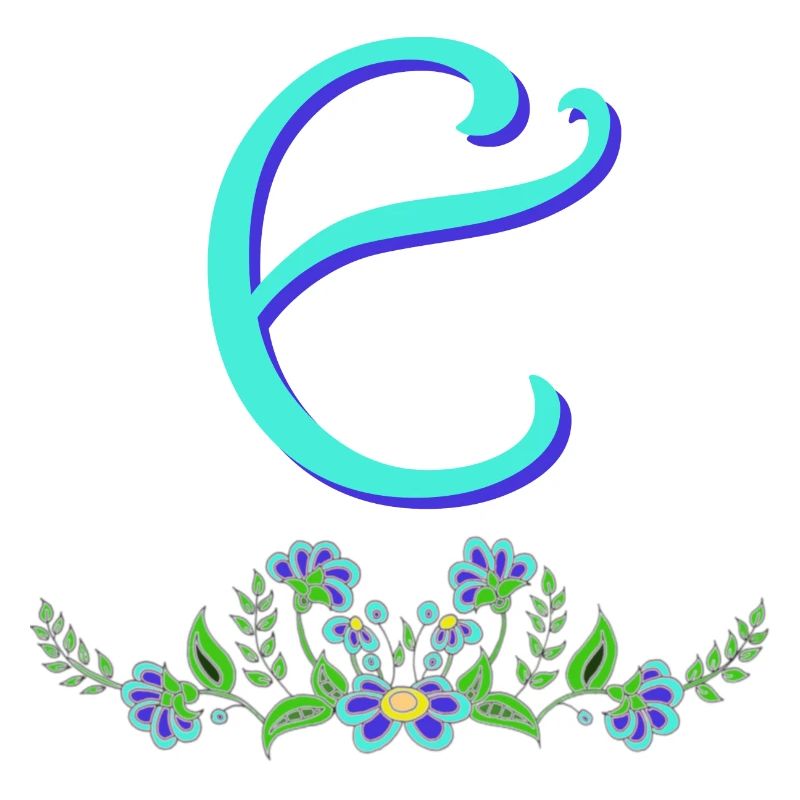 blaue blume e