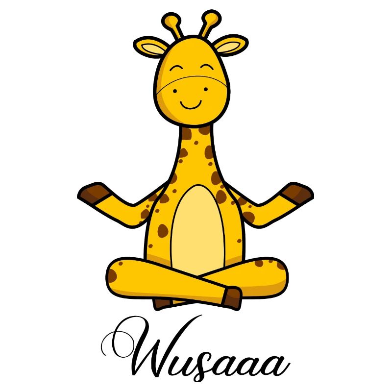 Auszeit Durchatmen Wusaaa Giraffe