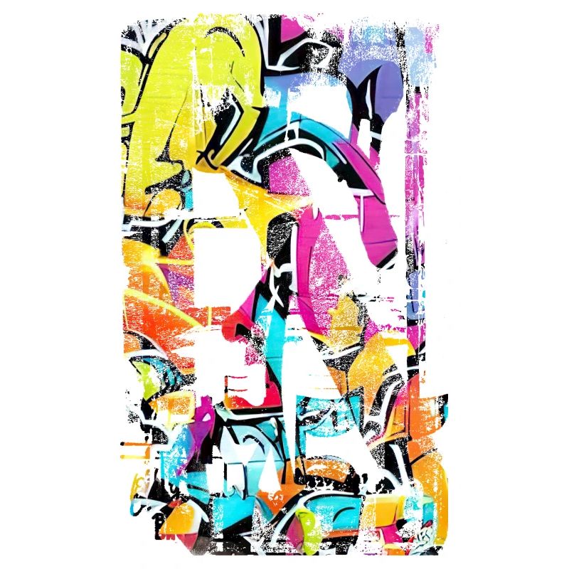 Graffiti style Splash hip hop couleurs peintre couleur