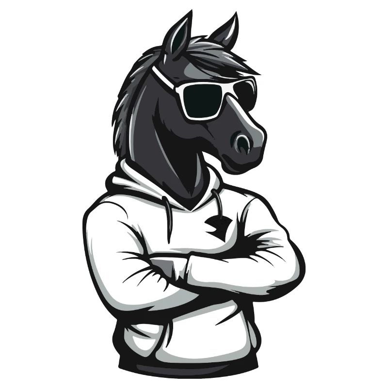 Bande dessinée de cheval