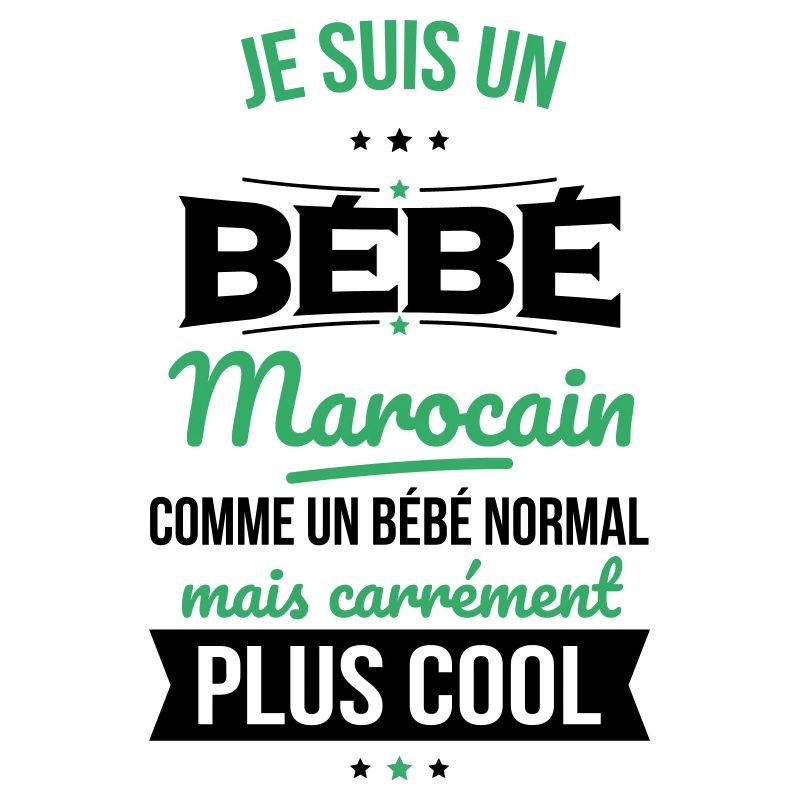 Bébé Marocain comme un Bébé normal mais plus Cool