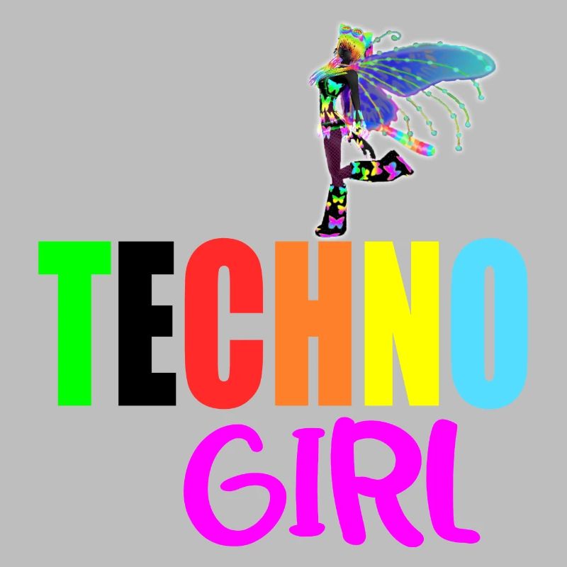 Techno-Mädchen