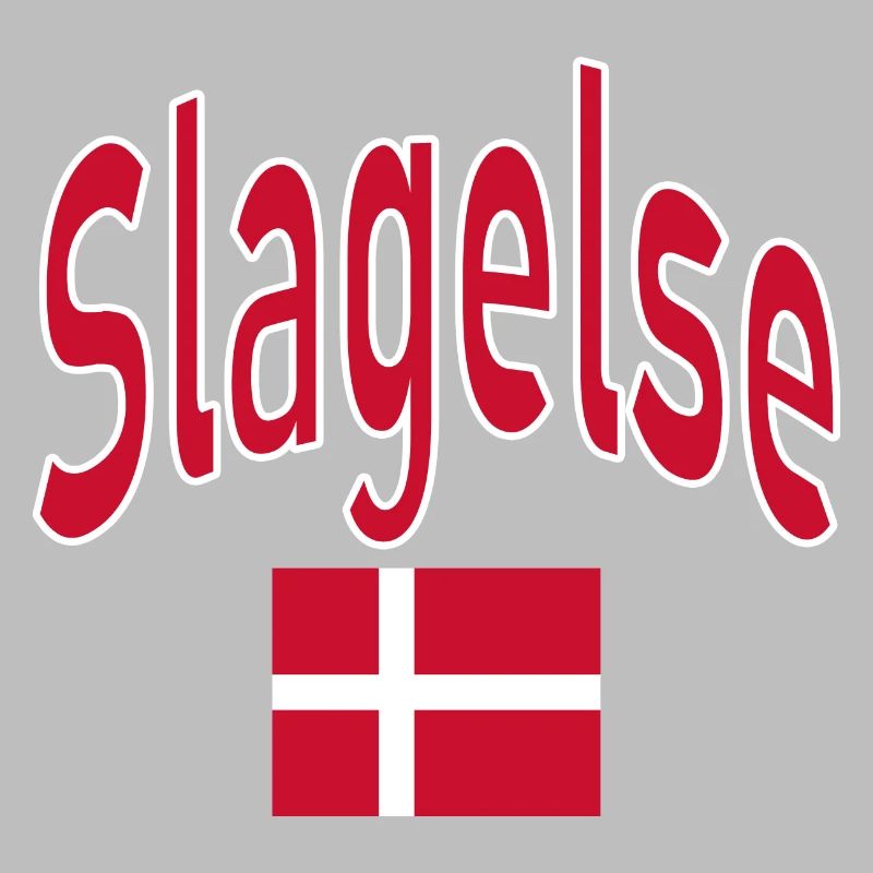 Drapeau de Slagelse Danemark
