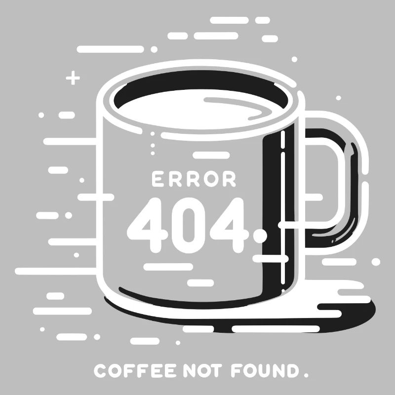 Error 404 Coffee Not Found