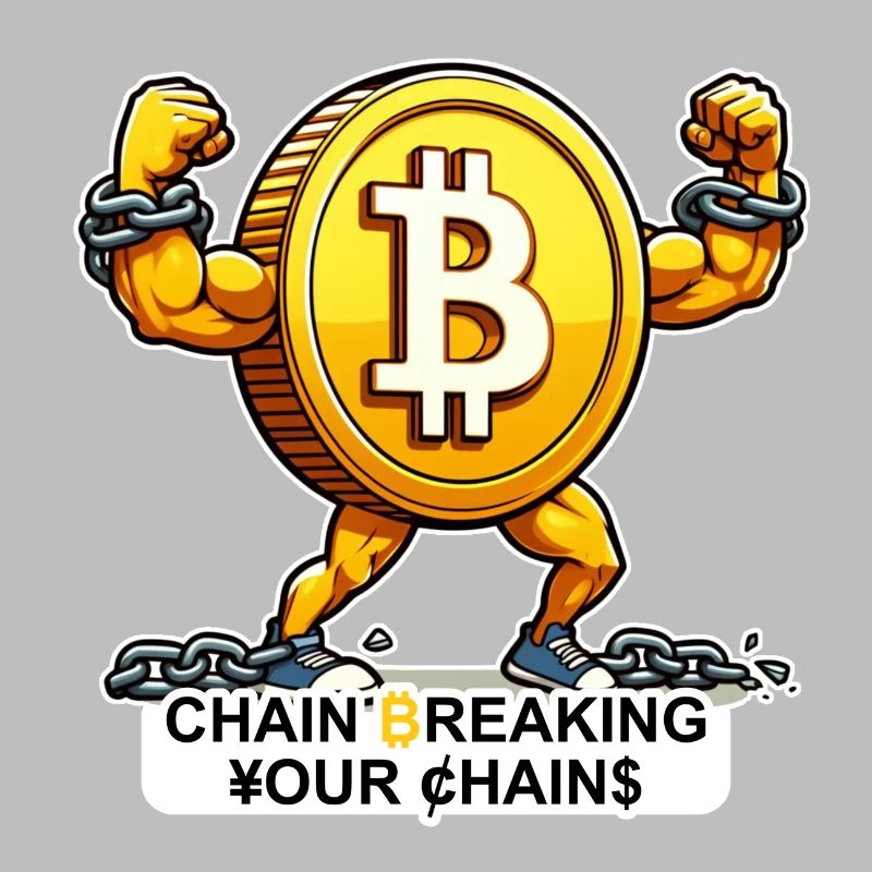 Bitcoin BTC - Chain Breaking Your Chains
