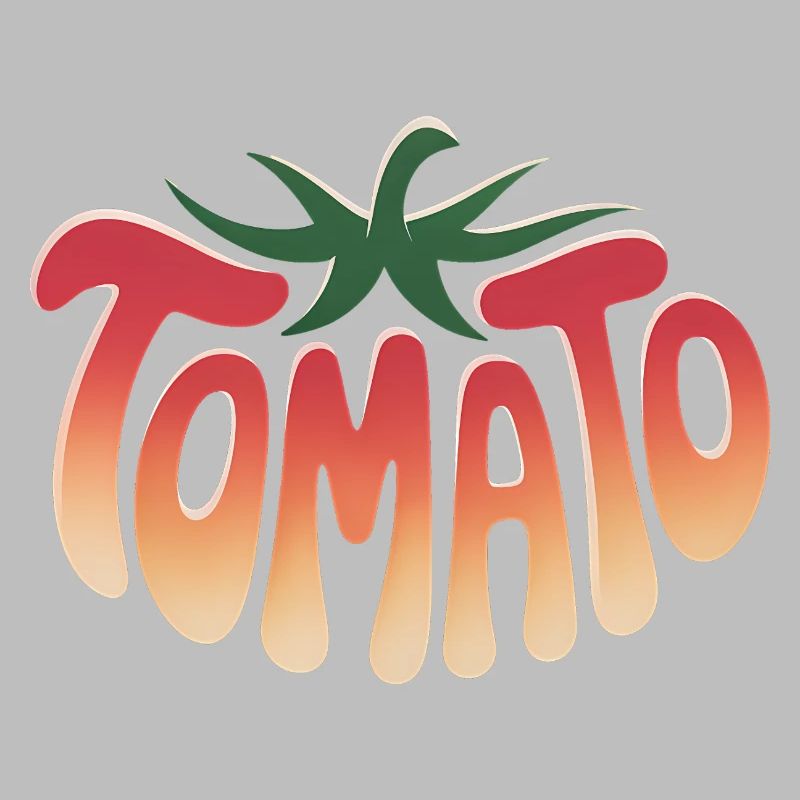 Tomato - Cool Vegetable Logo