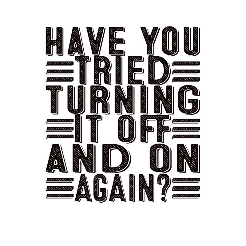 Programmeur Support Tech Admin disant drôle