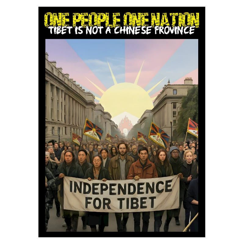 Tibetan Independence Protest