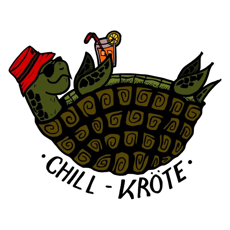 Chill toad - turtle chilling