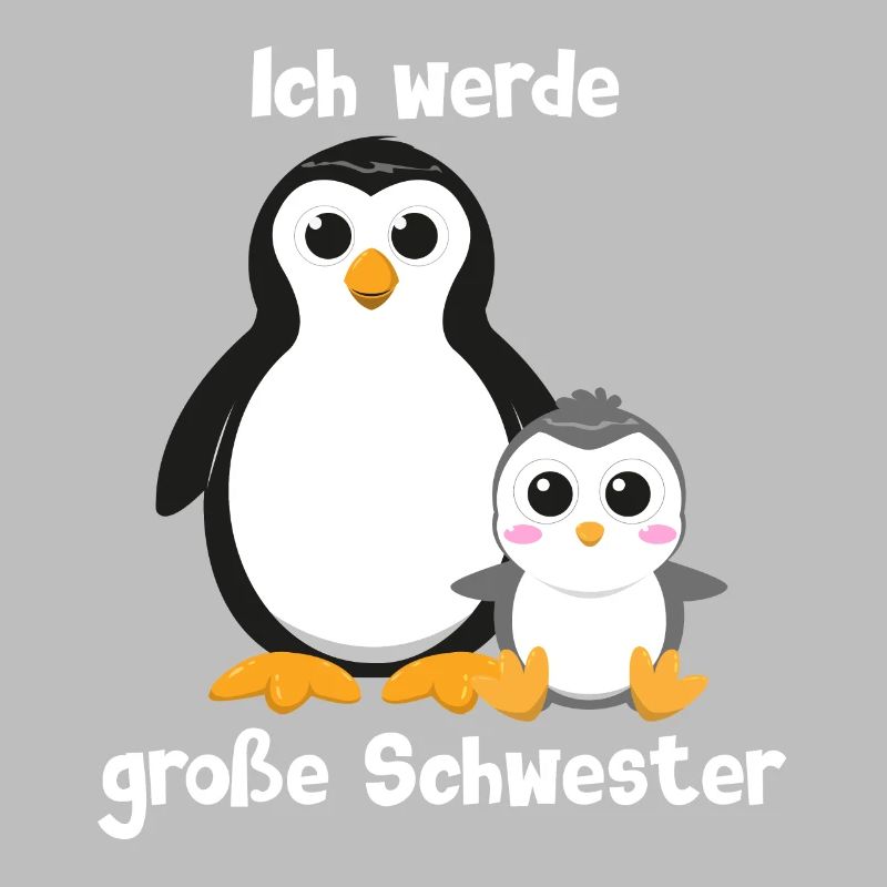 Ich werde große Schwester - Pinguin - Pinguine