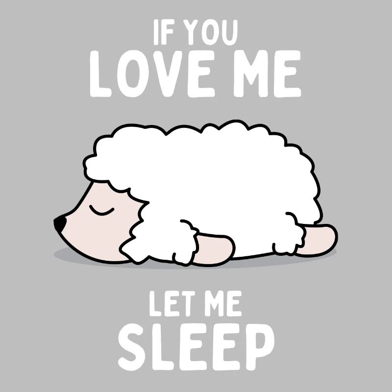 Sleeping Sheep Funny Gift