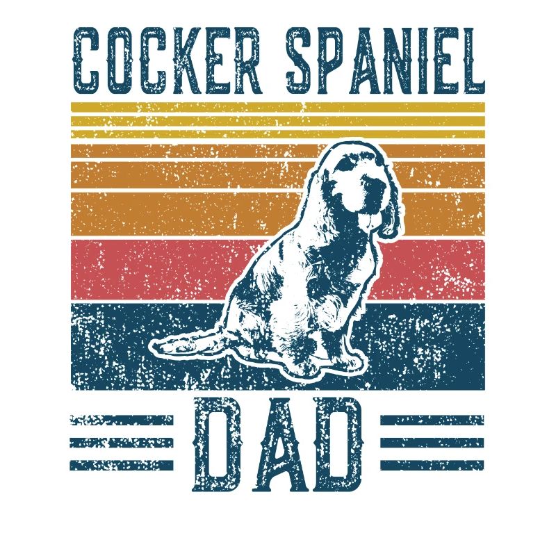 Hunde | Cocker Spaniel Papa - Vintage Cocker
